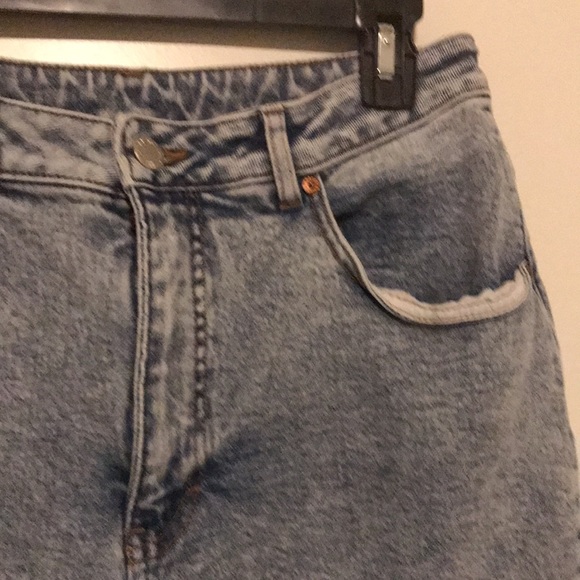 Cheap Monday Donna ice blue 90’s high waisted mon jeans, 30/32 - Picture 3 of 10